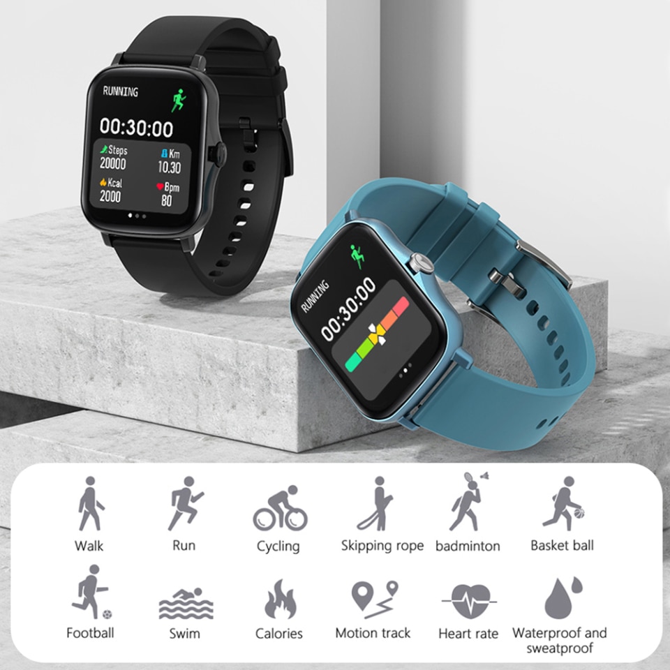Smartwatch para telefone Xiaomi Full Touch Fitness Tracker - Imagem 5